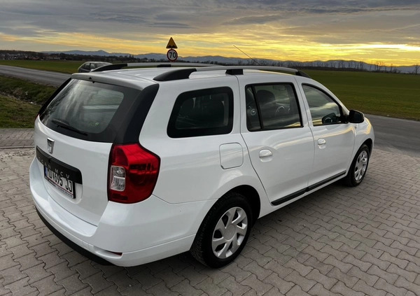 Dacia Logan cena 17900 przebieg: 130000, rok produkcji 2014 z Biały Bór małe 407
